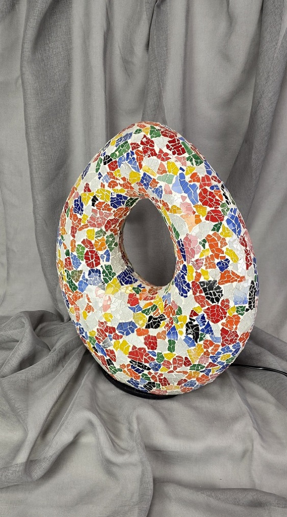 EXOTIC LIVING dizajnová lampa, 50 cm, barevná ruční mozaika